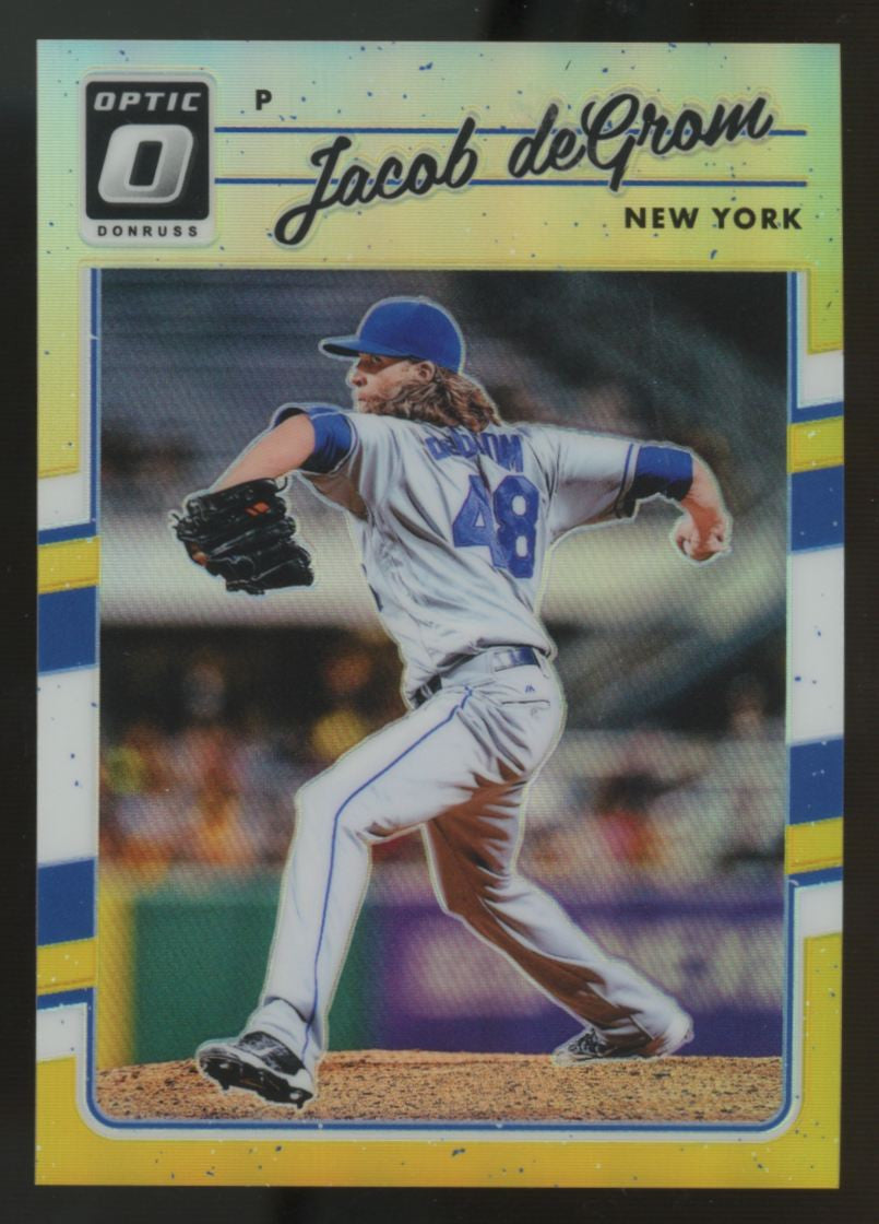 2019 Donruss Optic Jacob DeGrom Gold /10 #118