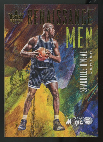 2017-18 Court Kings Shaquille O'Neal Renaissance Men SSP #35