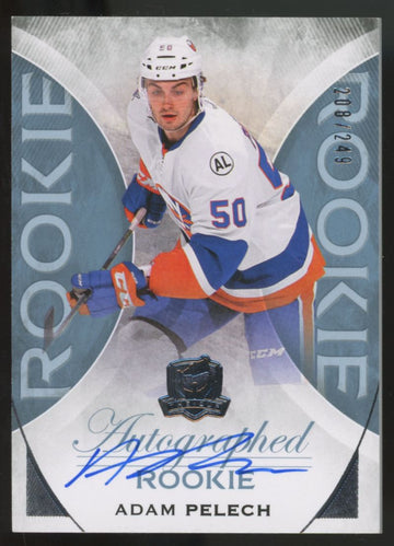 2015-16 Upper Deck The Cup Adam Pelech RC Auto /249 #104