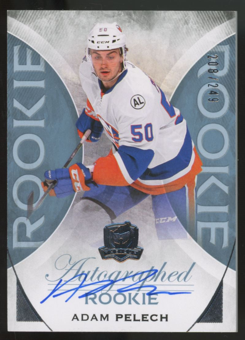 2015-16 Upper Deck The Cup Adam Pelech RC Auto /249 #104