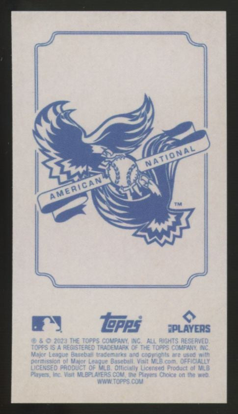 2023 Topps 206 Brady Singer Mini Interleague Back