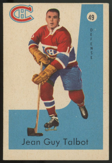 1959-60 Parkhurst Jean Guy Talbot #49 EX