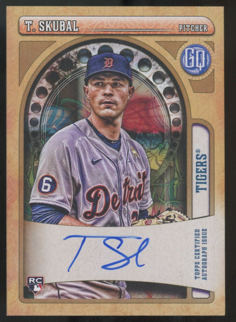 2021 Topps Gypsy Queen Tarik Skubal RC Auto #GQA-TSK