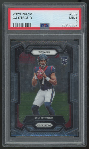 2023 Panini Prizm C.J. Stroud RC #339 PSA 9