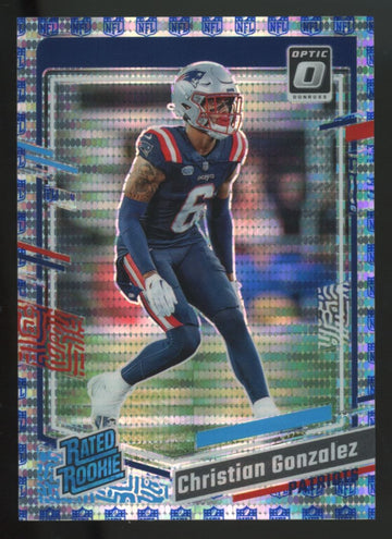 2023 Panini Donruss Optic Christian Gonzalez RC Rated Rookie Shield /32 #274