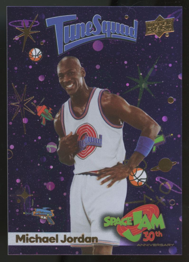 2026 Upper Deck Space Jam 30th Michael Jordan Tune Squad Purple Cosmos #10