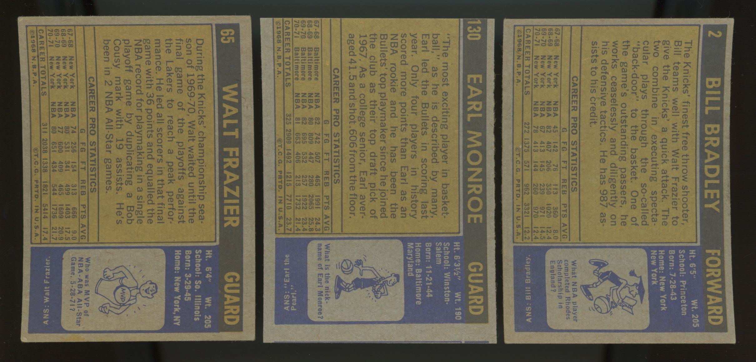 1971/72 Topps Basketball Complete Set (233) EX-NM