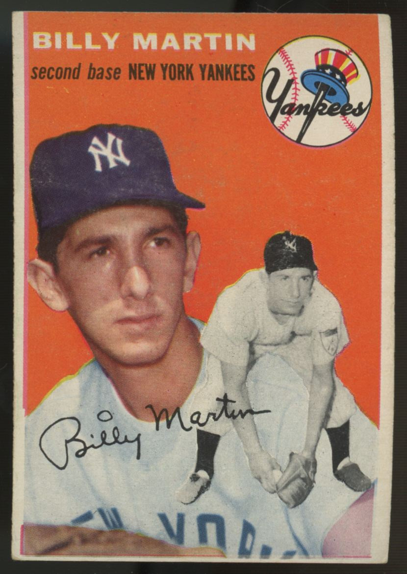 1954 Topps Billy Martin #13 VG/EX "A"