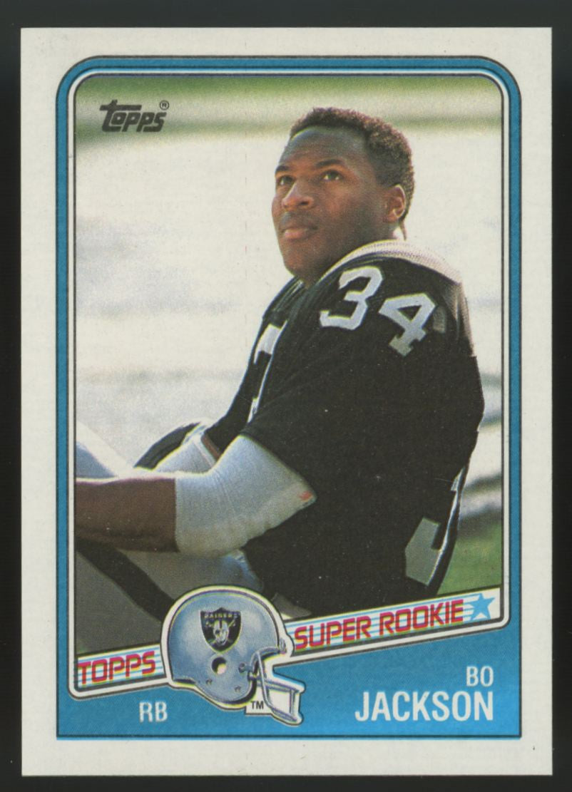 1988 Topps Bo Jackson RC #327 NM