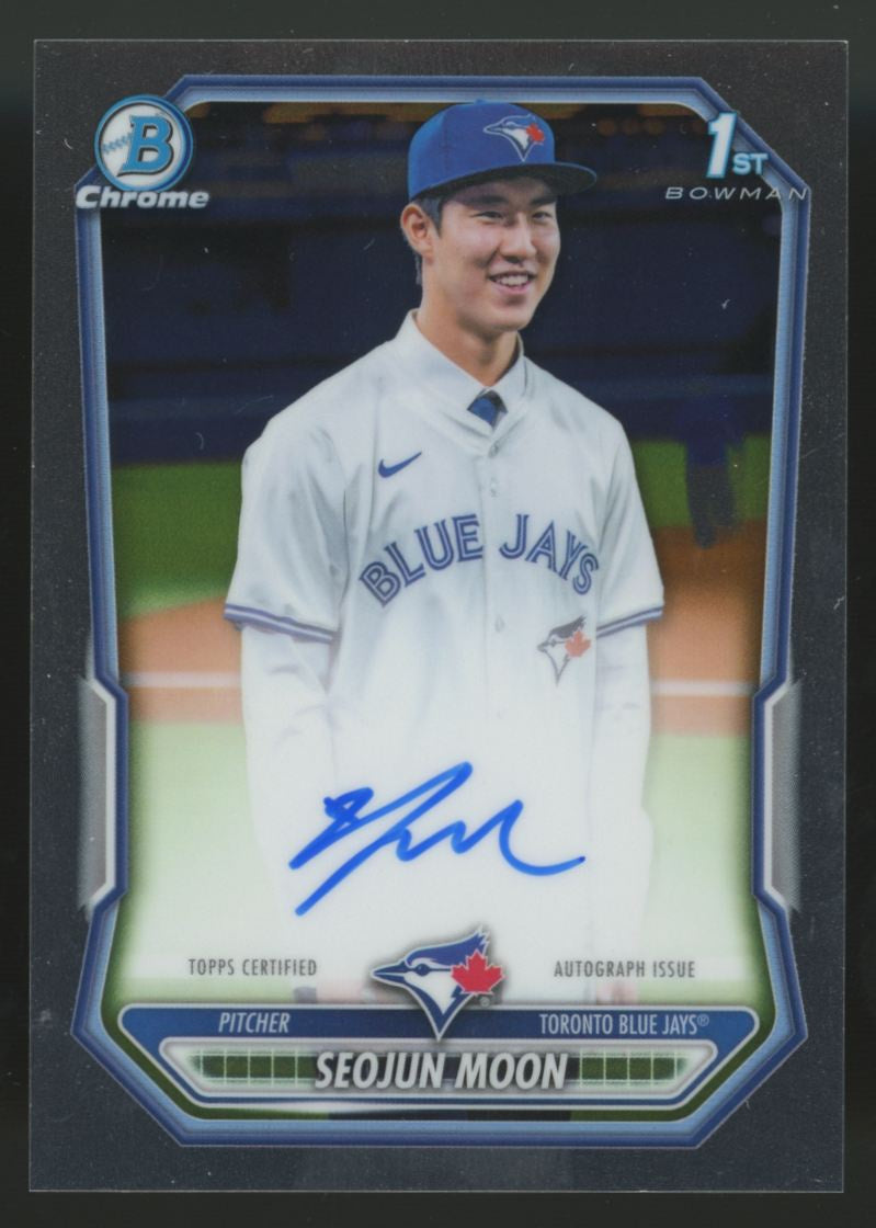 2026 Bowman Chrome Seojun Moon 1st Prospect Auto #CPA-MS