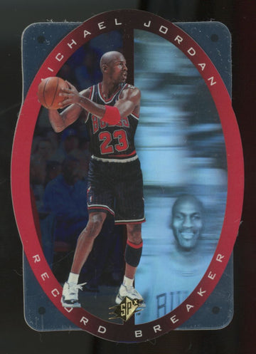 1996-97 Upper Deck SPx Michael Jordan Record Breaker Die-Cut #R1