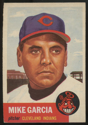 1953 Topps Mike Garcia #75 VG-EX