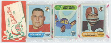 1968 Topps Football Holiday Rack Pack