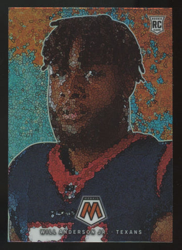 2023 Panini Mosaic Will Anderson Jr. RC Micro Mosaic SSP #MM-10
