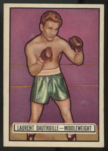 1951 Topps Ringside Laurent Dauthuille #38 EX