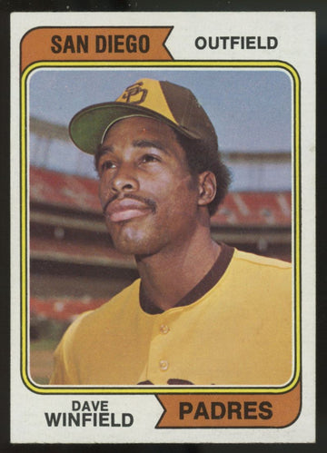 1974 Topps Dave Winfield RC #456 EX "B"