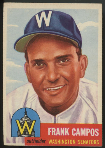 1953 Topps Frank Campos #51 EX/MT