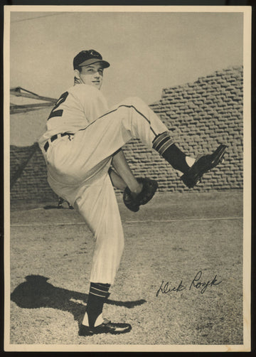 1950 Cleveland Indians Num Num Foods Dick Rozek VG