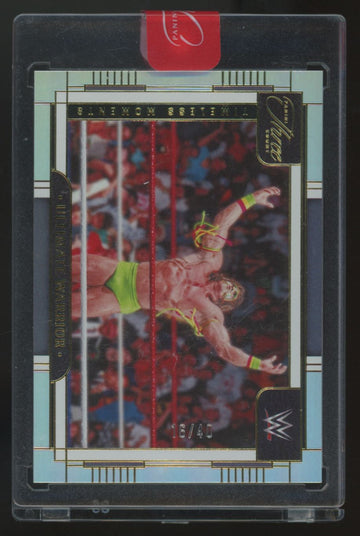 2024 Panini Three Count WWE Ultimate Warrior Timeless Moments /40 #153