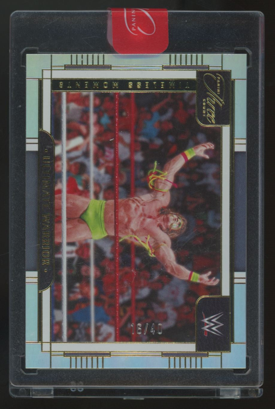 2024 Panini Three Count WWE Ultimate Warrior Timeless Moments /40 #153