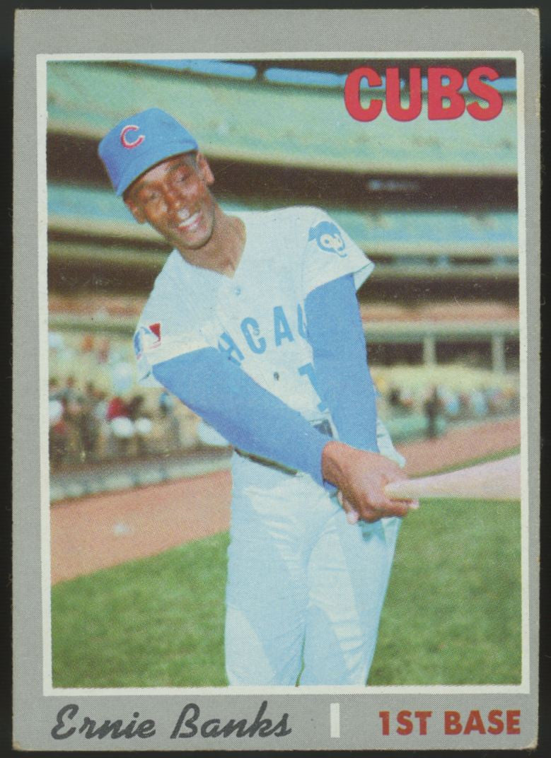 1970 Topps Ernie Banks #630 VG-VG/EX "A"