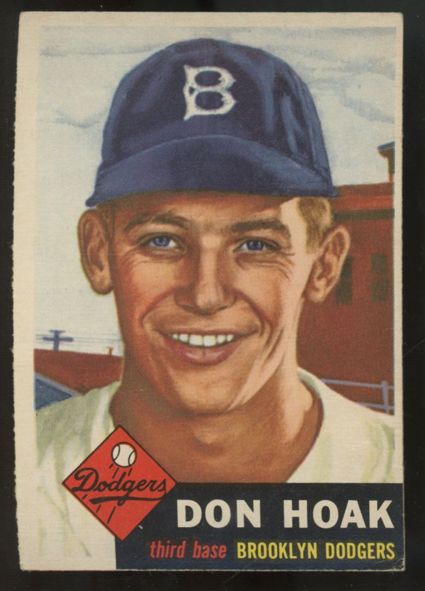 1953 Topps Don Hoak #176 VG/EX