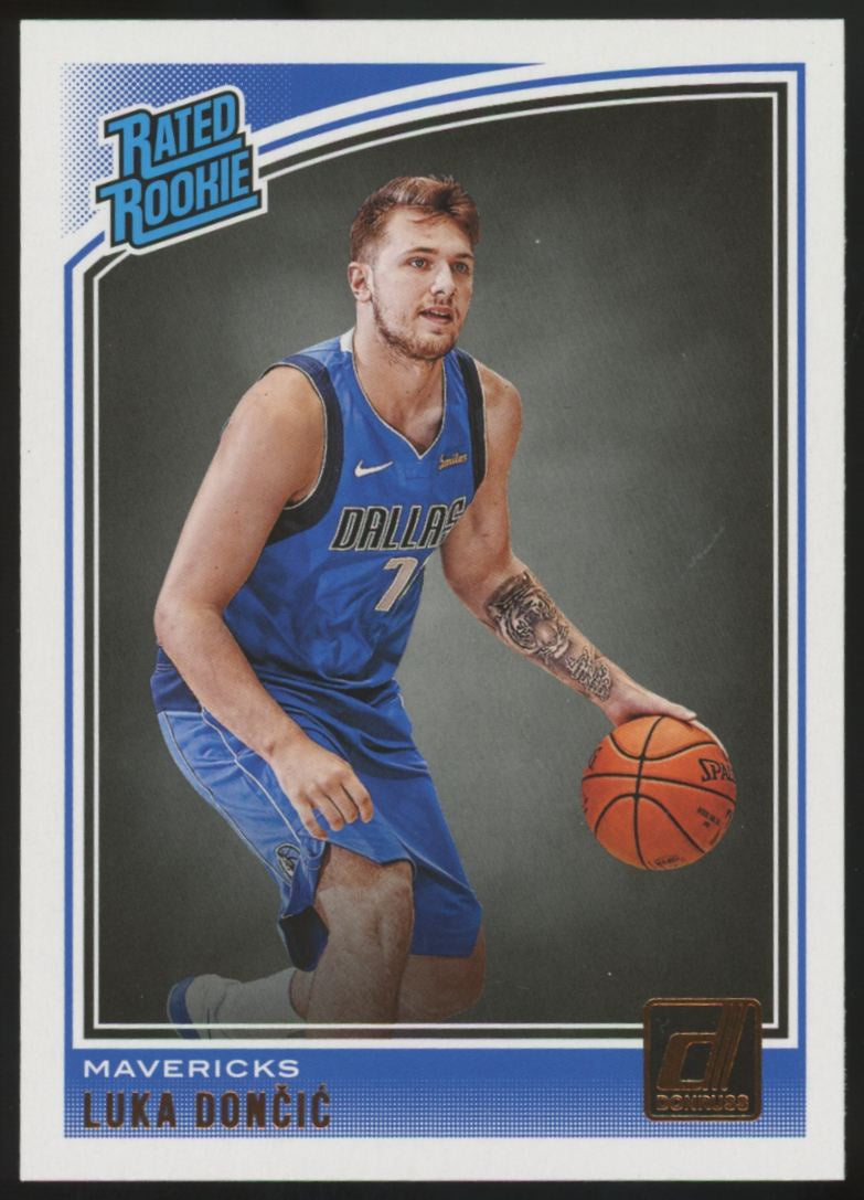 2018-19 Panini Donruss Luka Doncic RC Rated Rookie #177
