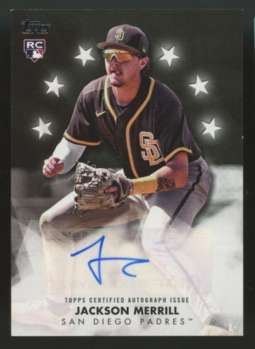 2024 Topps Series Two Jackson Merrill RC Baseball Stars Auto #BSA2-JME