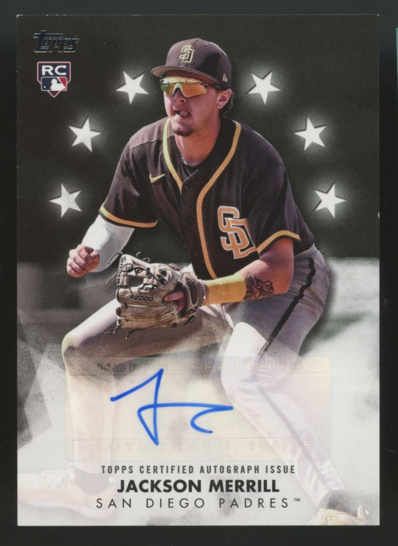 2024 Topps Series Two Jackson Merrill RC Baseball Stars Auto #BSA2-JME