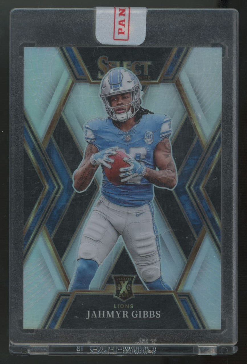 2022 Panini Select Jahmyr Gibbs XRC Prizm #508