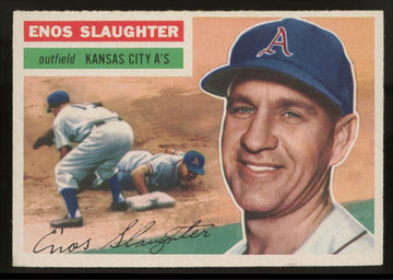 1956 Topps Enos Slaughter #109 NM
