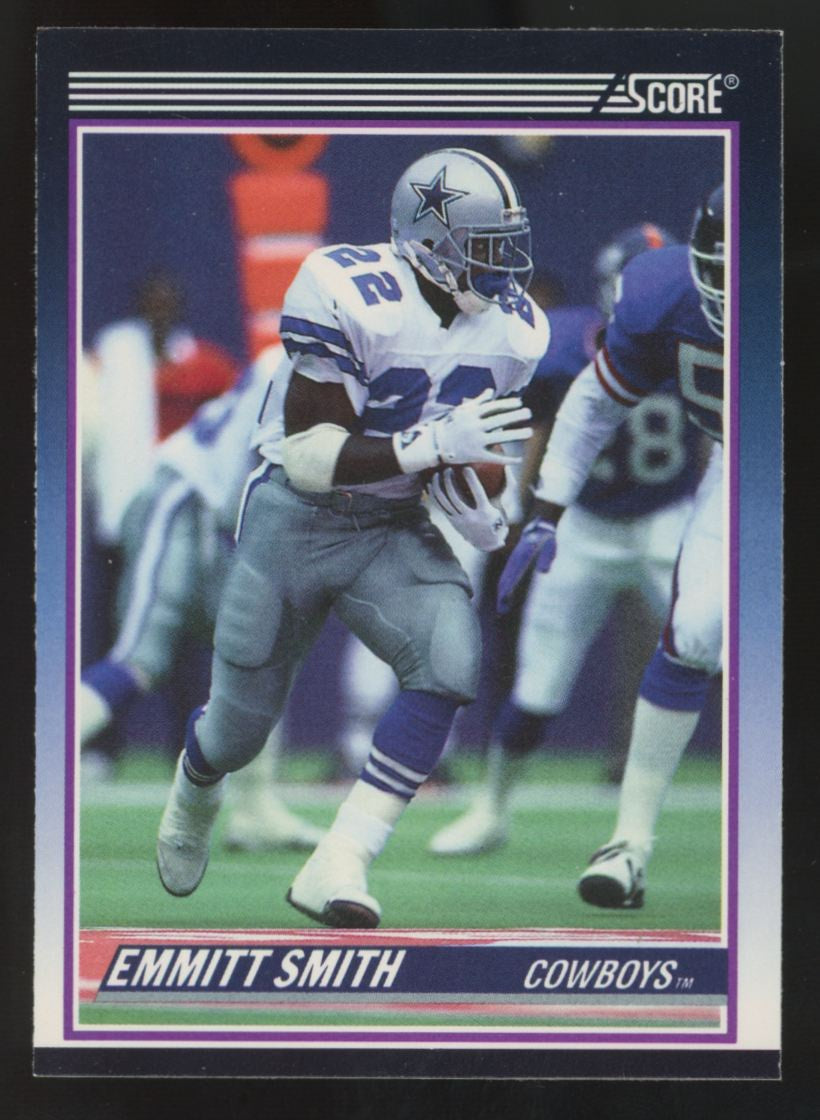 1990 Score Supplemental Emmitt Smith RC #101T "A"