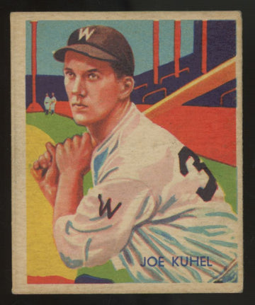1935 National Chicle Joe Kuhel Diamond Stars #78 EX
