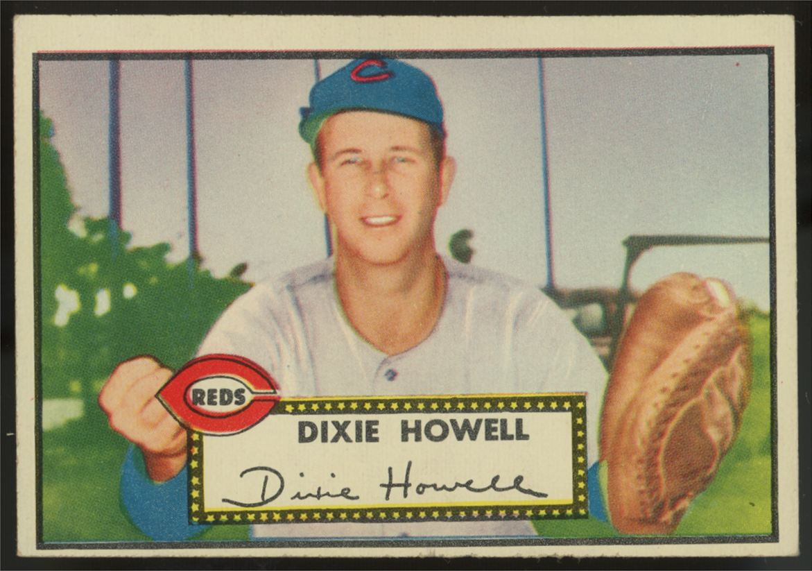1952 Topps Dixie Howell #135 VG/EX