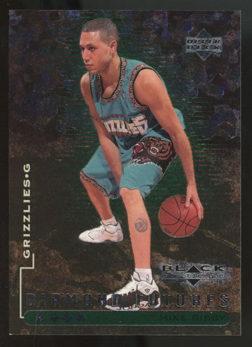 1998-99 Upper Deck Black Diamond Mike Bibby RC Diamond Futures Quadruple /50 #94