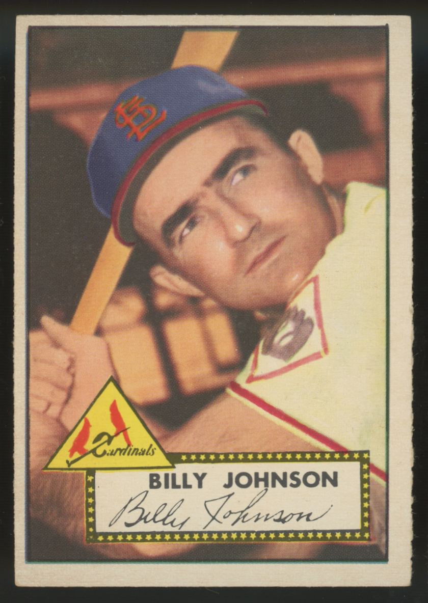 1952 Topps Billy Johnson #83 VG/EX-EX