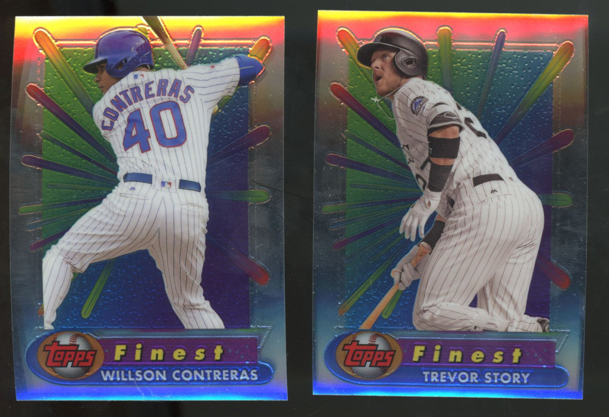 2017 Topps Finest Recreates Complete Set (20/20)