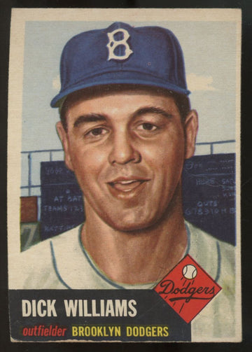 1953 Topps Dick Williams #125 VG