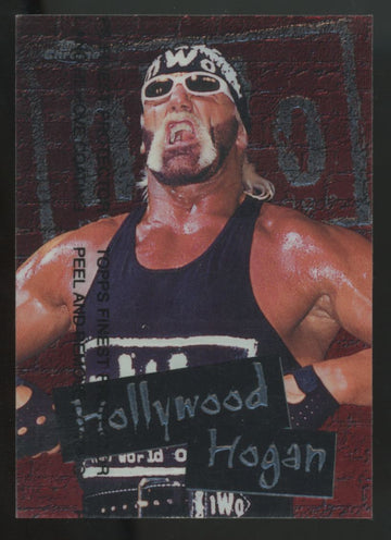 1998 Topps Chrome WCW Hollywood Hogan W/ Coating #C5