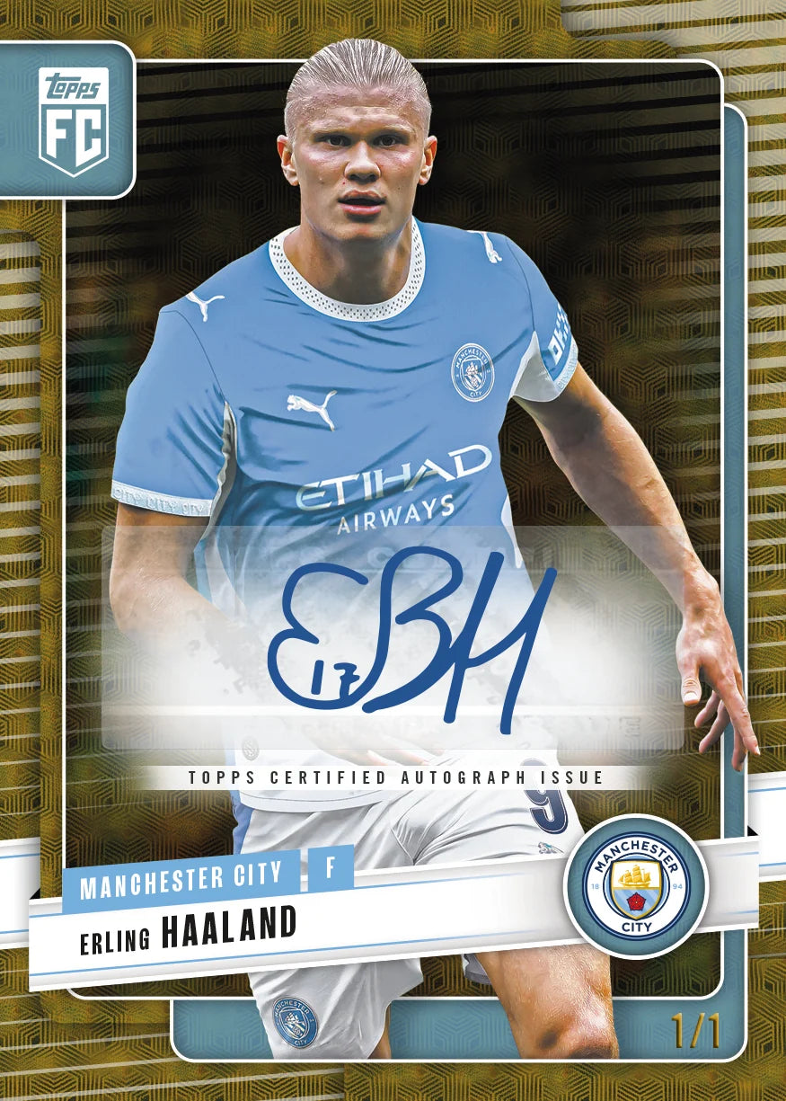 2026-27 Topps Soccer Manchester City FC Club Collector Tin