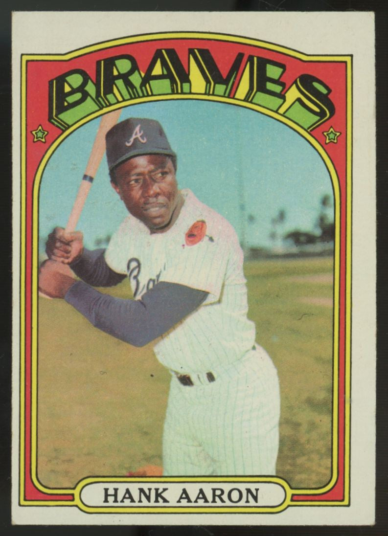 1972 Topps Hank Aaron #299 VG/EX "A"