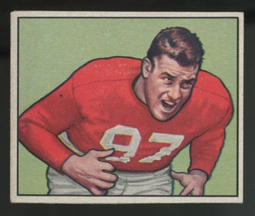 1950 Bowman Leo Nomellini RC Picture Card #107 EX