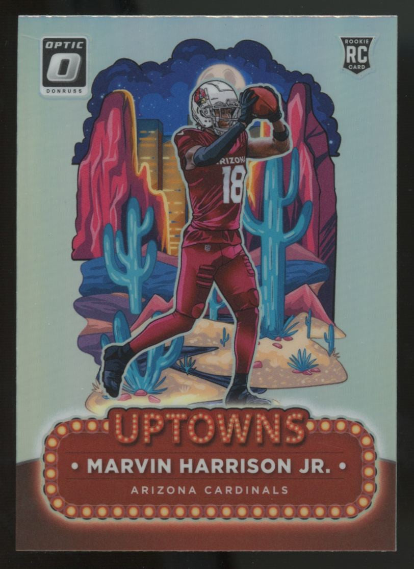 2024 Donruss Optic Marvin Harrison Jr. RC Uptowns SSP #5 "A"