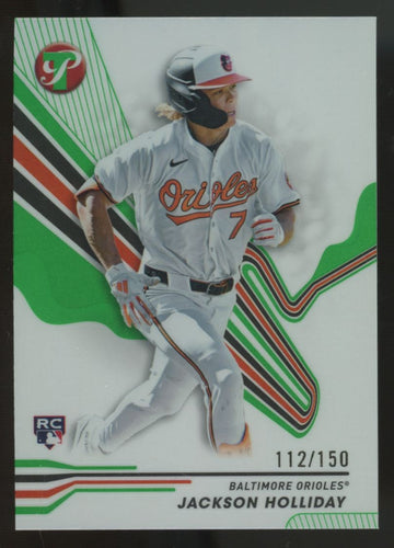 2024 Topps Pristine Jackson Holliday RC Green /150 #79
