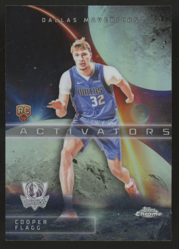 2025-26 Topps Chrome Cooper Flagg RC Activators Refractor #AC-11
