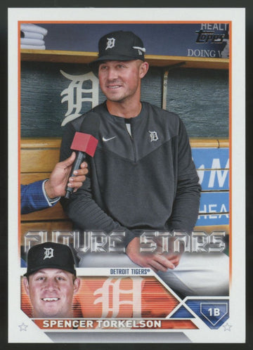 2023 Topps Series Two Spencer Torkelson Future Stars Golden Mirror Variation SSP