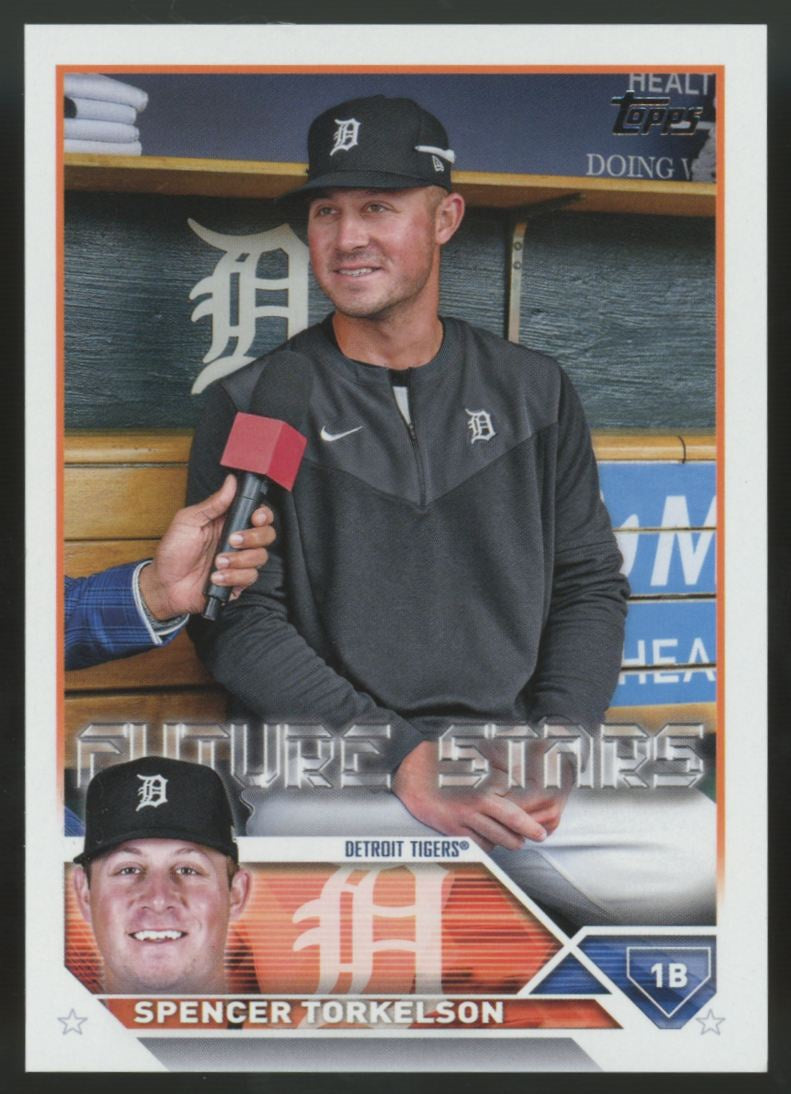 2023 Topps Series Two Spencer Torkelson Future Stars Golden Mirror Variation SSP