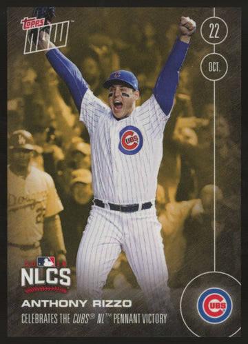 2016 Topps Now Anthony Rizzo NLCS Gold #BON-6