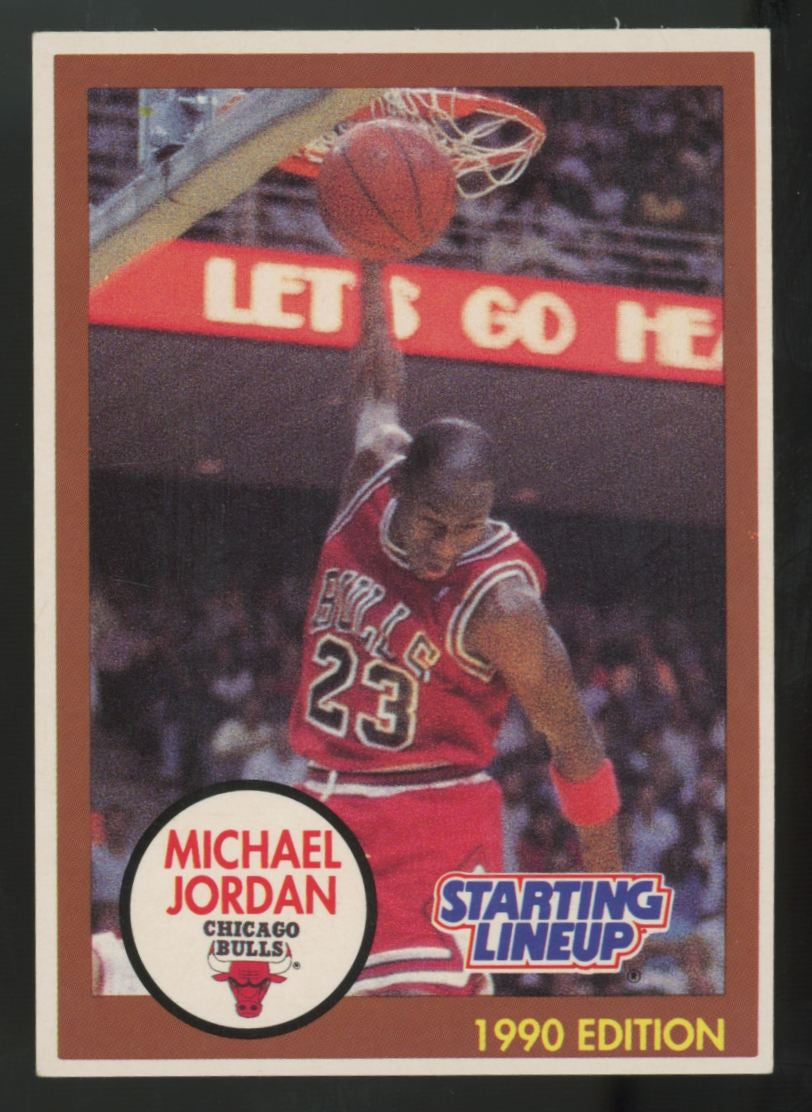 1990-91 Kenner Starting Lineup Michael Jordan '90 Edition VG/EX-EX