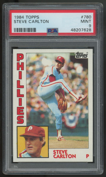 1984 Topps Steve Carlton #780 PSA 9
